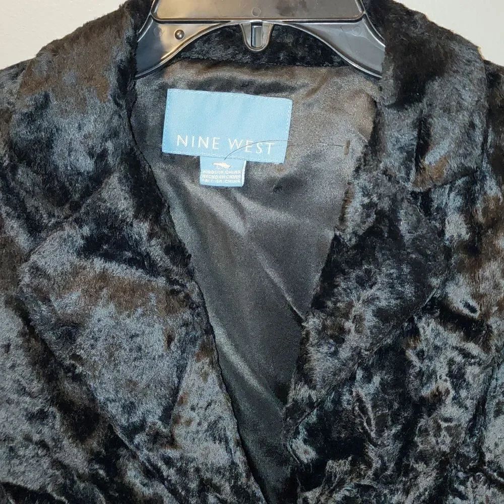 Nine West Faux Shearling Jacket - Picture 3 of 4